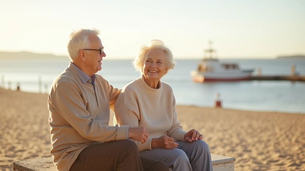 Seniori pastaigā pa Baltijas jūras promenādi